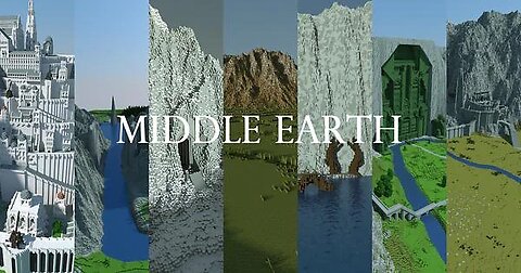 Exploring Middle Earth in Minecraft