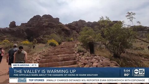 Tips for safe hiking in the Valley during the heat