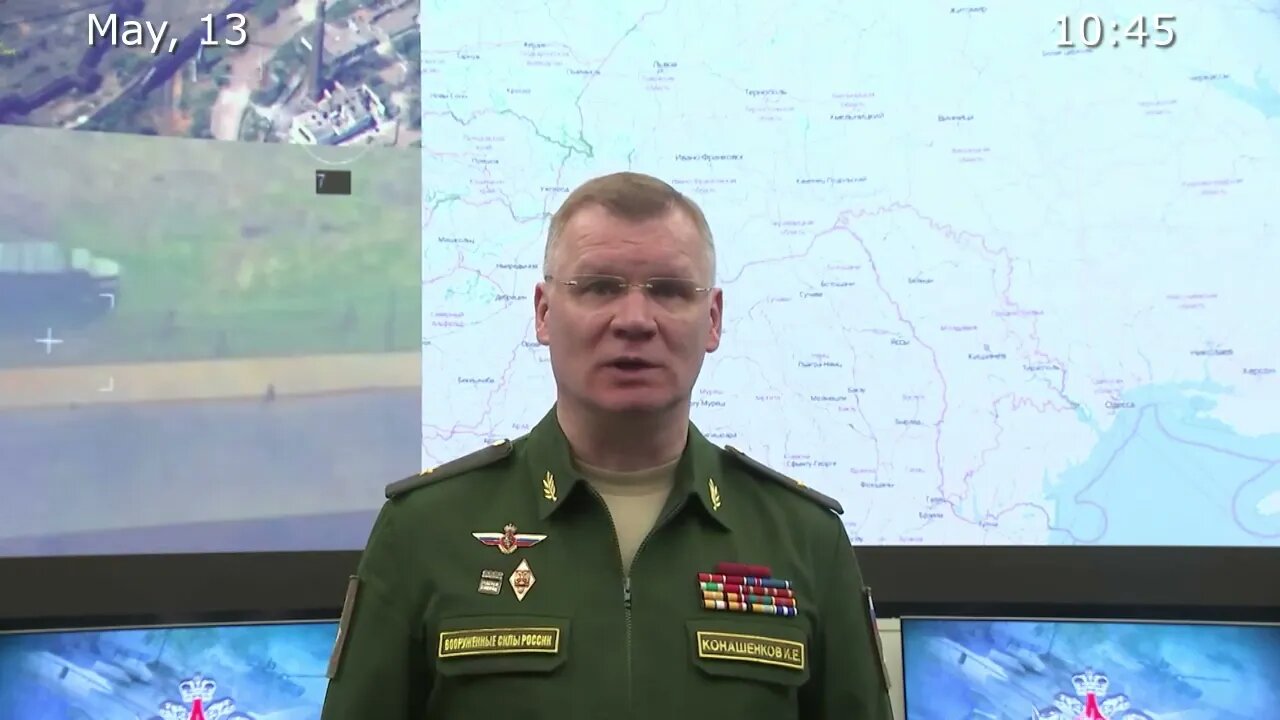 Russia's MoD May 13th Daily Special Military Operation Status Update!