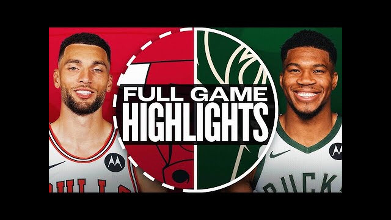 BULLS at BUCKS | FULL GAME HIGHLIGHTS | November 20, 2024