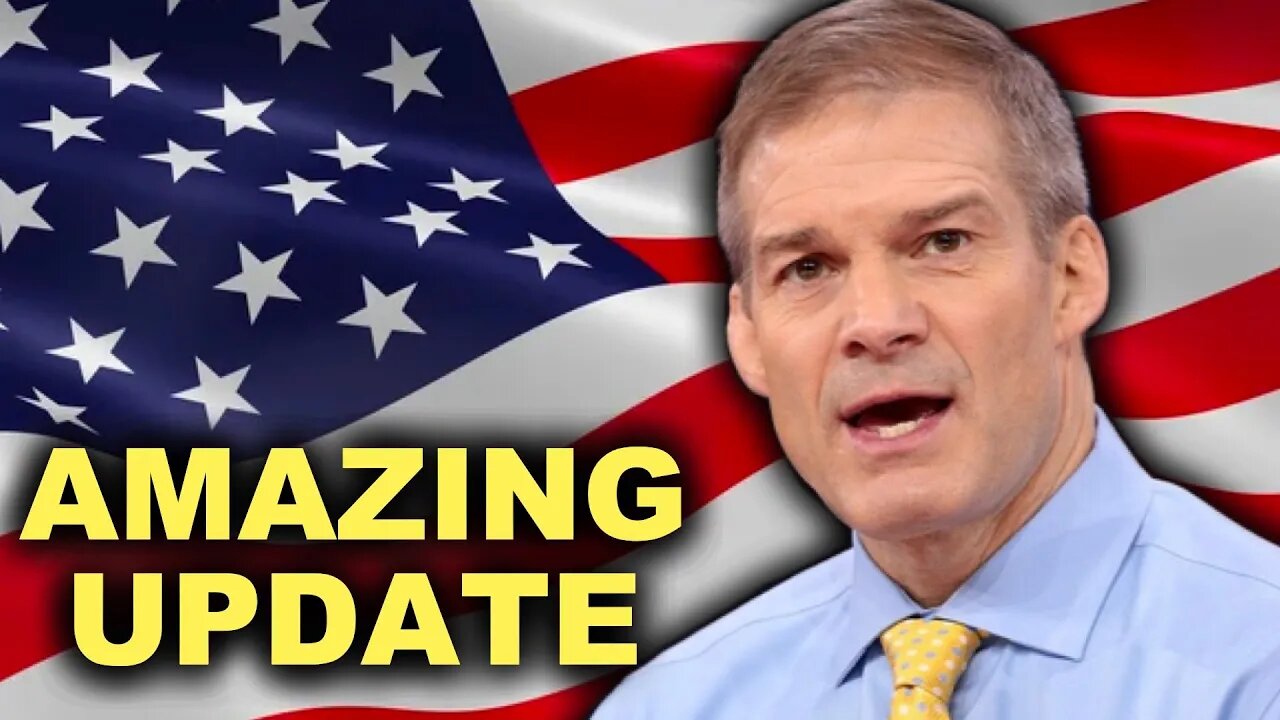 BREAKING: JIM JORDAN JUST SHOCKED THE WORLD!