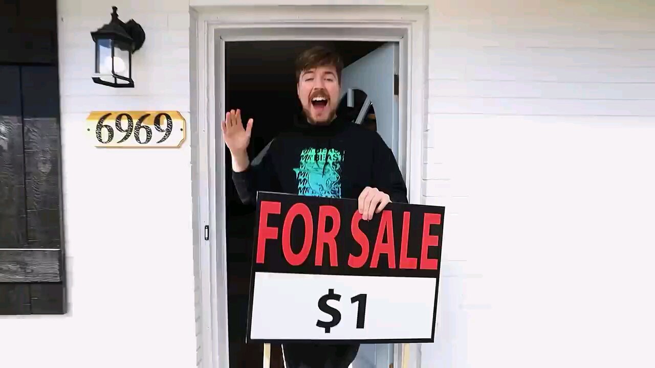 I sold my house $1