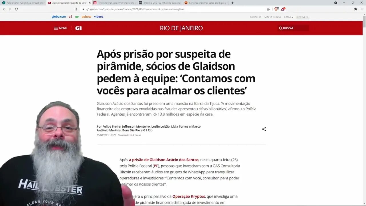 Felipe Neto recomenda criptomoedas, quais as consequências disso — PETER TURGUNIEV