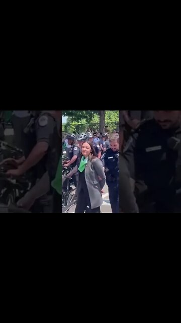 ‘Queen of Propaganda’ - AOC Pretends To Get Arrested With Imaginary Handcuffs