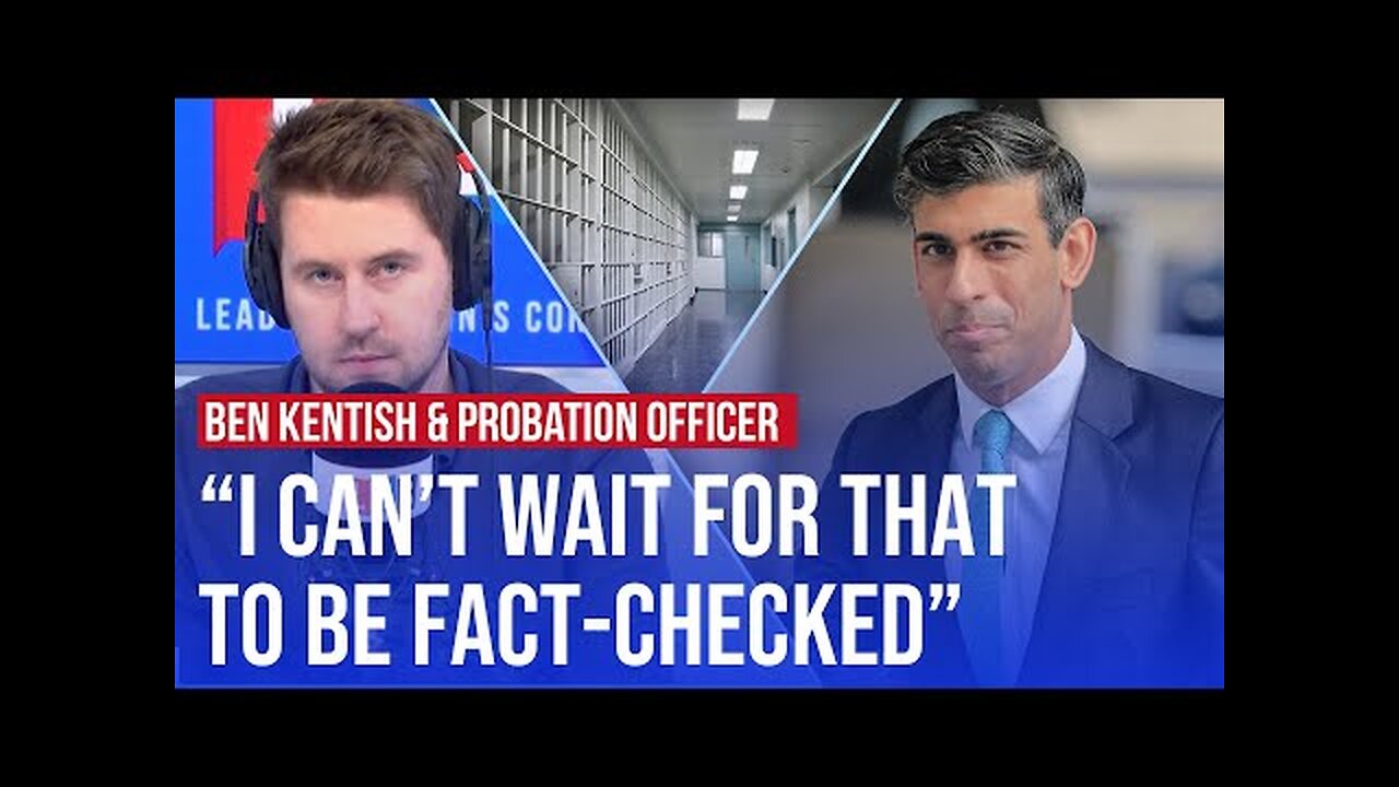 Rishi Sunak's 'violent offenders' claim is 'laughable', says prison worker | LBC