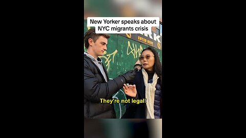 🤔 New Yorkers are fed up with illegal immigrants destroying their city, but is it enough?