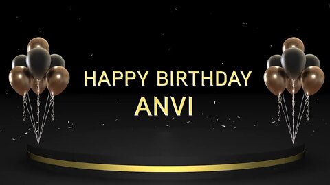 Wish you a very Happy Birthday Anvi