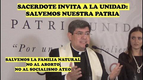 SACERDOTE ALIENTA A UNIRNOS PARA SALVAR A MÉXICO: P. Luis Gerardo Fernández LC #VicaCristoRey #MX