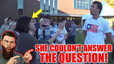 SHE WASN’T READY! Charlie Kirk DESTROYS Woke Student That Couldn't Answer This SIMPLE Question…