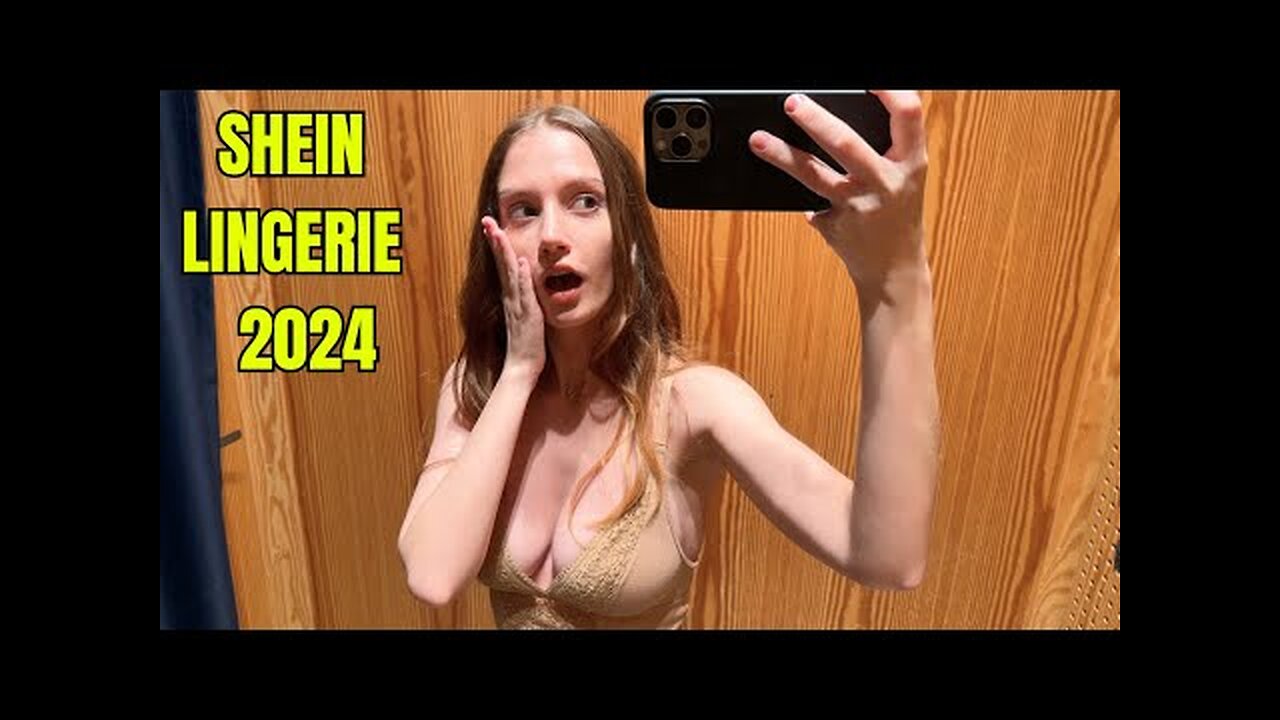 SHEIN LINGERIE TRY ON HAUL 🍒 2024