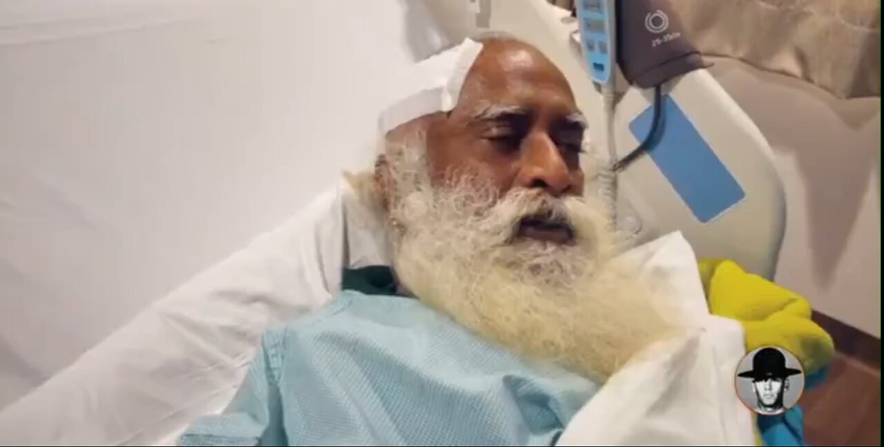 Sadhguru yogi guru brain bleed from the death jab covid vaccine