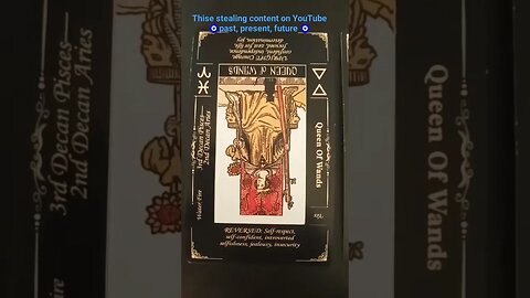 those stealing content on YouTube 🧿past, present, future 🧿