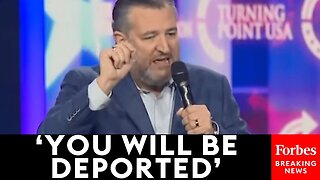 WATCH: Ted Cruz Issues Blunt Warning To Foreign University Students If They Protest 'Violently'