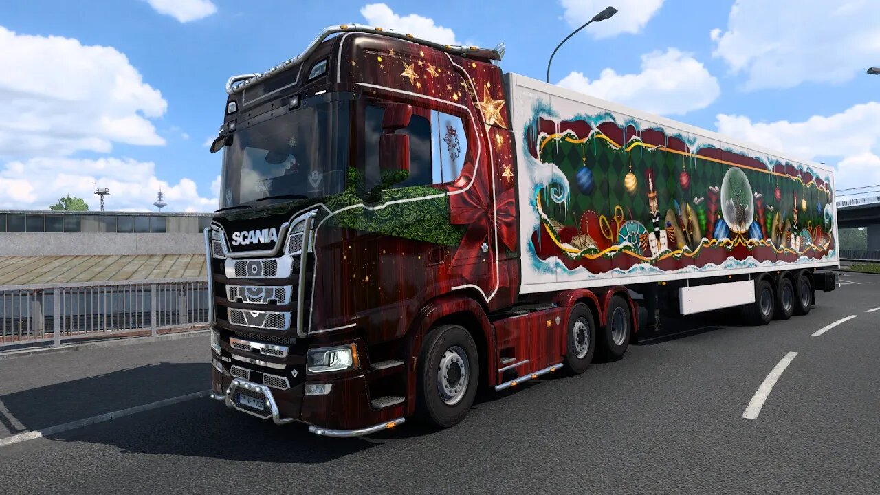 The Christmas Event is here! 🎅🏻🎄☃❄⛄ Tonight ETS 2