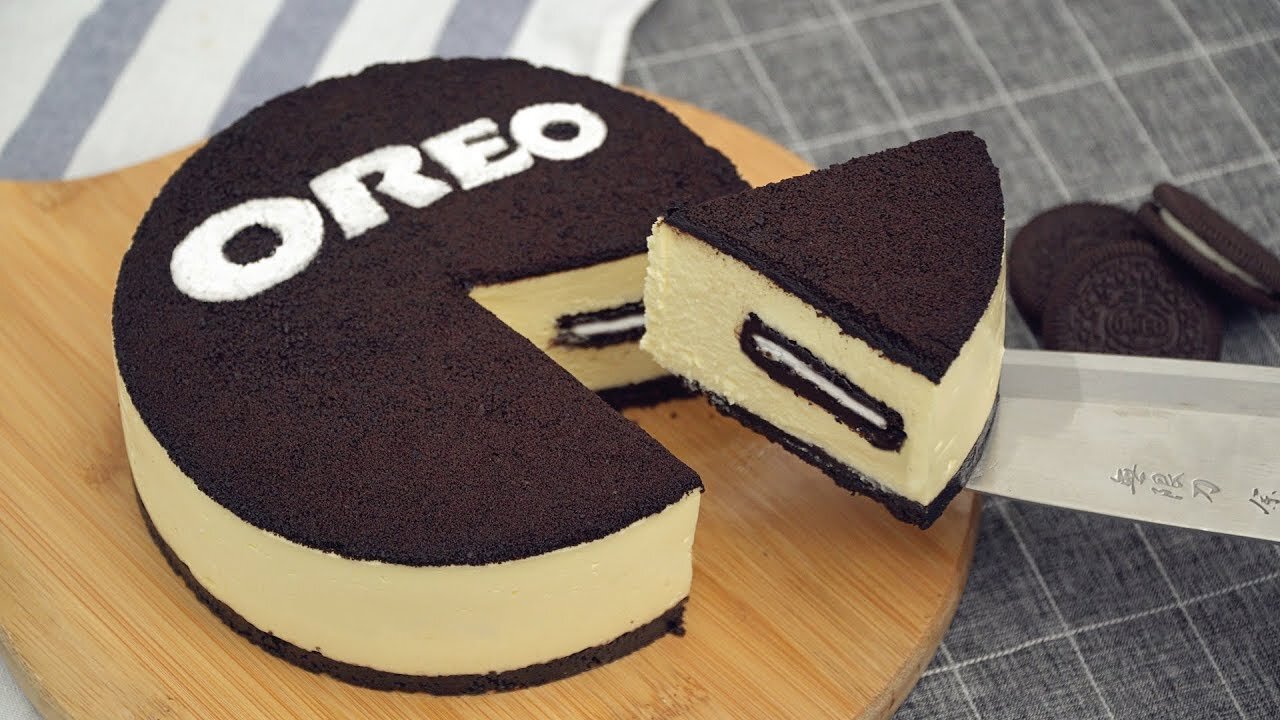 Oreo Cheesecake No Bake & No Egg - Oreo Cheesecake [No Bake]