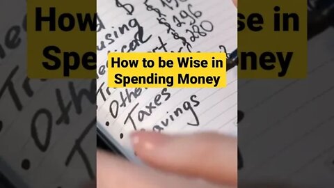 How to be wise in spending #money #shorts #moneytips #moneyhacks