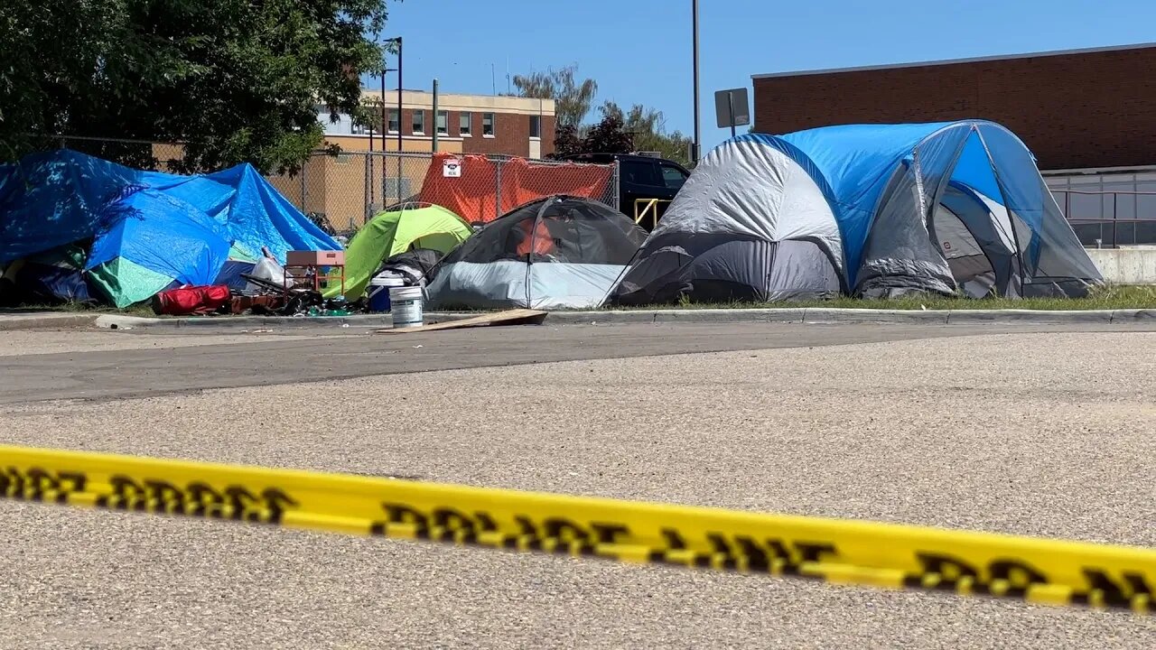 Targeted shooting at Lethbridge tent encampment - July 11, 2022 - Naveen Day