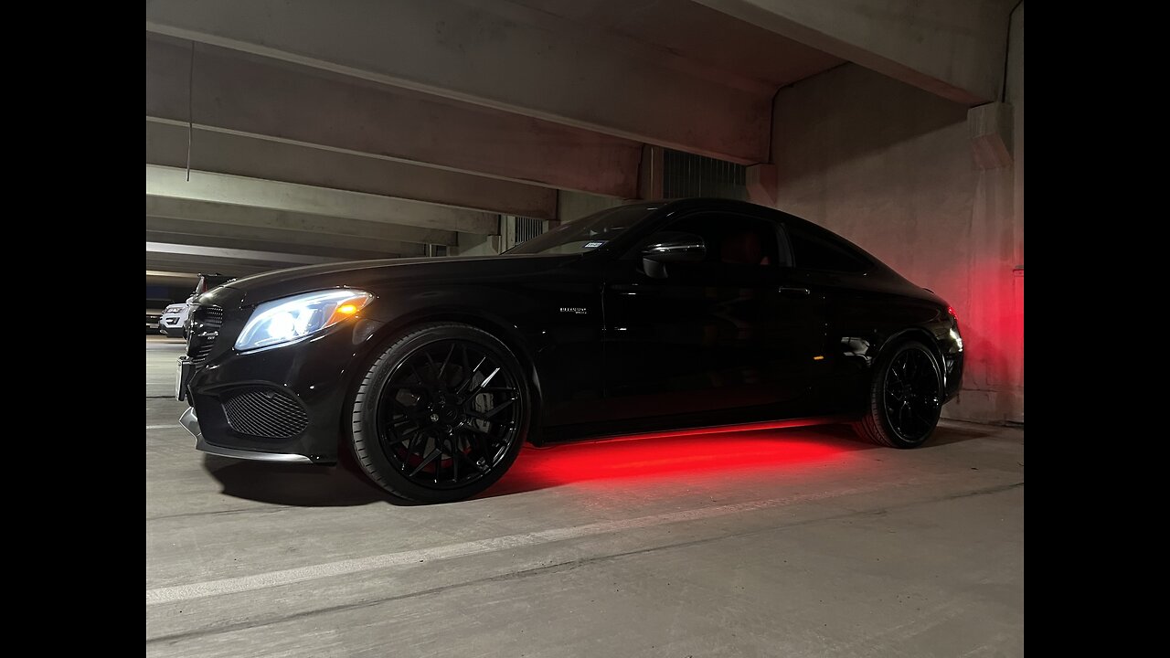 2018 C43 Coupe Looking good tonight!