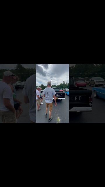 Shiny Black ‘65 C10 Show Stopper. Super Straight and Bad To The Bone.