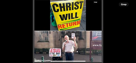 Brother Russel preaching in Sydney CBD