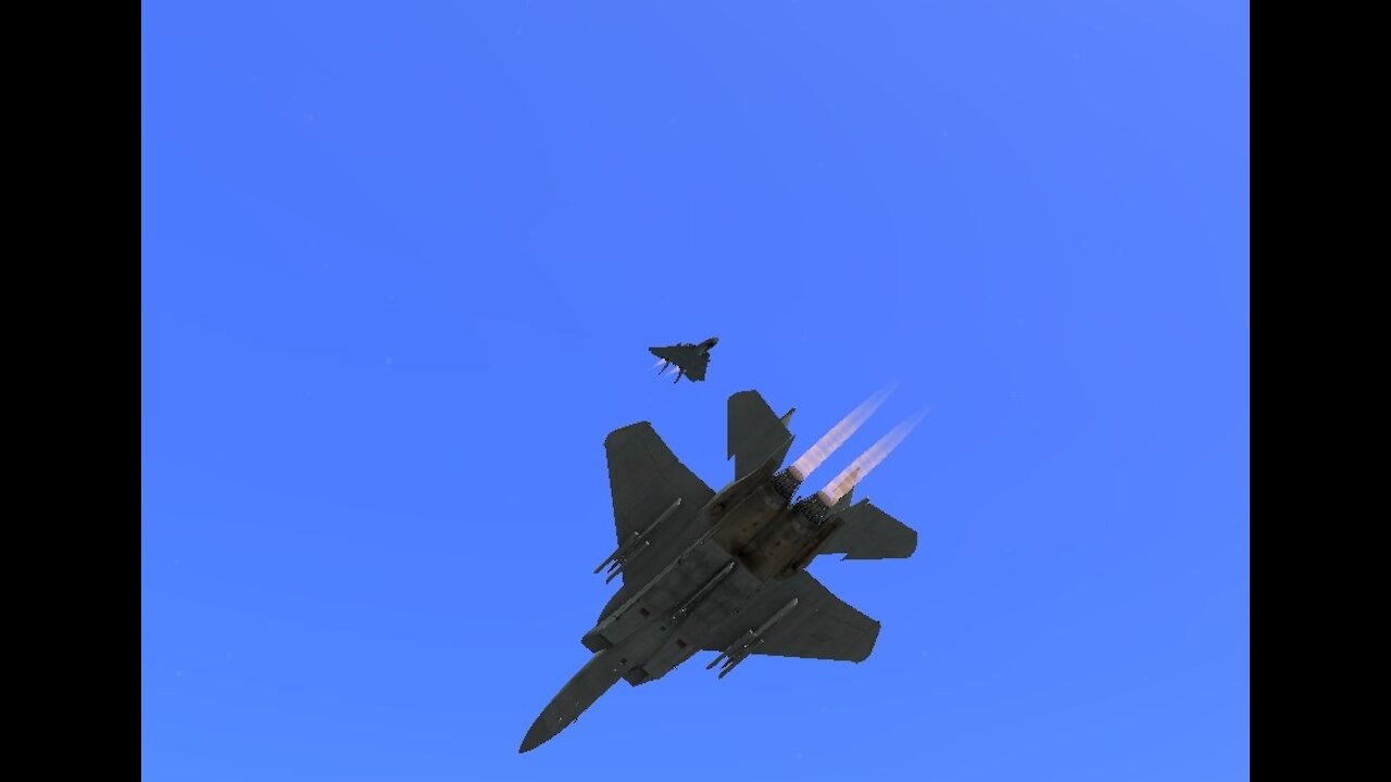 F15C vs F14A Merge!!! (Short Battle)