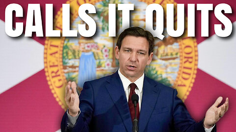 Ron DeSantis Drops Out of 2024 Presidential Race - Bubba the Love Sponge® Show | 1/22/24