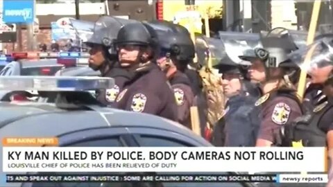 Protester Killed In Kentucky After Cops Fire Live Rounds Into Crowd! NO BODY CAMS TURNED ON!