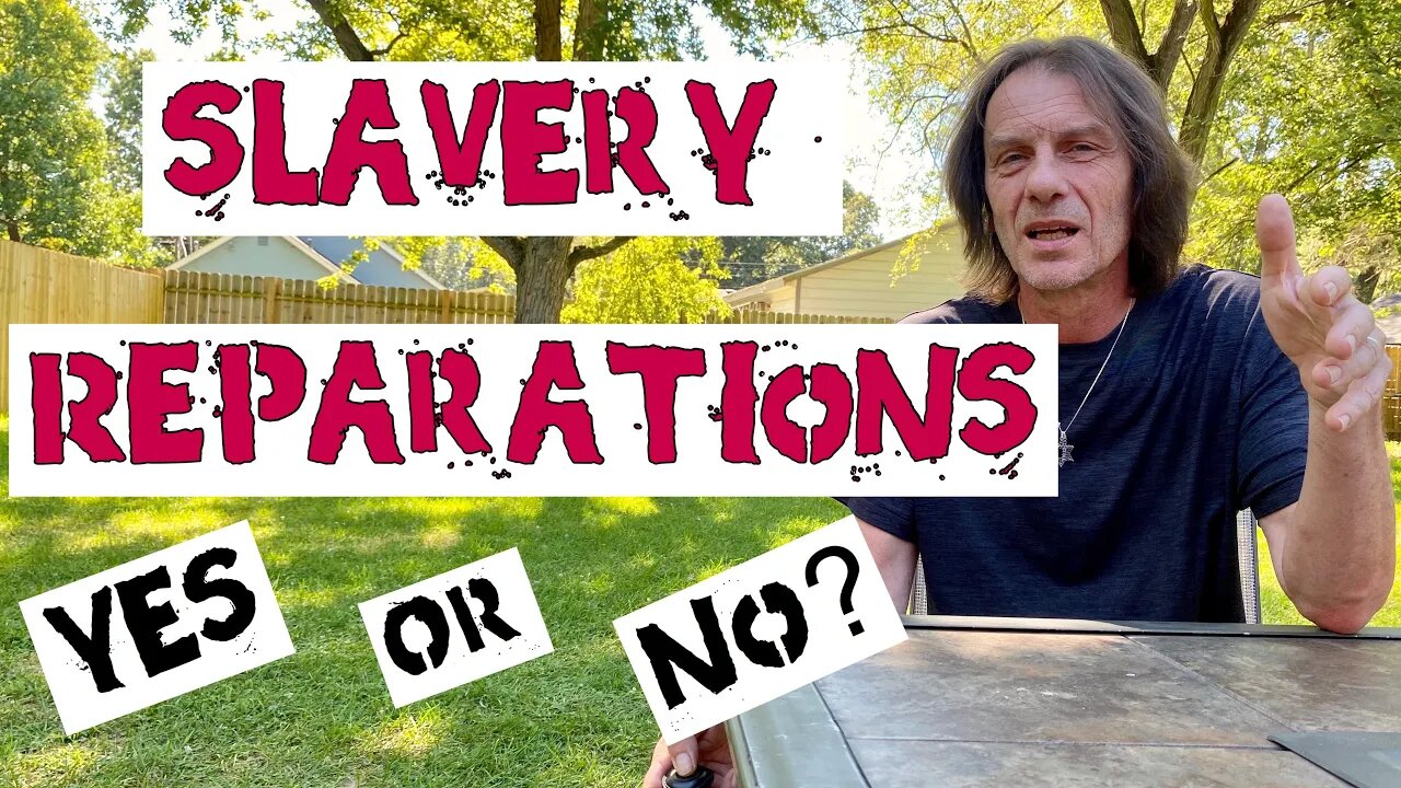 Reparations For Slavery