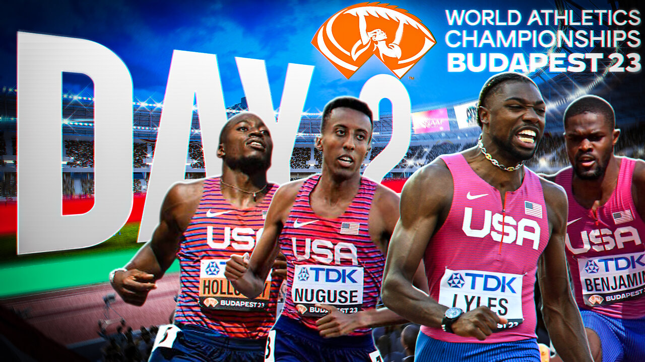 WC Budapest 23 Day 2|| Noah Lyles || Grant Holloway || Noah Lyles || Yared Nuguse || Rai Benjamin