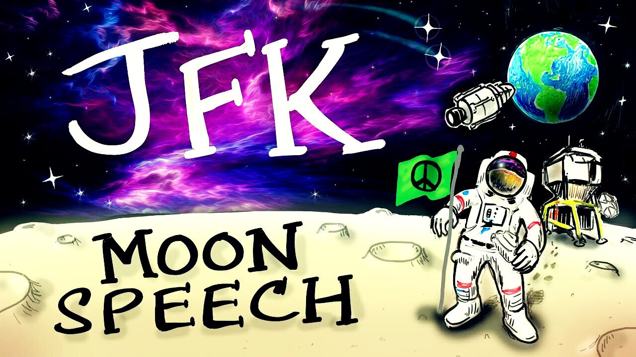 "We Choose To Go To The Moon" JFK Speech (Sept. 12, 1962) COLORIZED & ENHANCED 4KHD