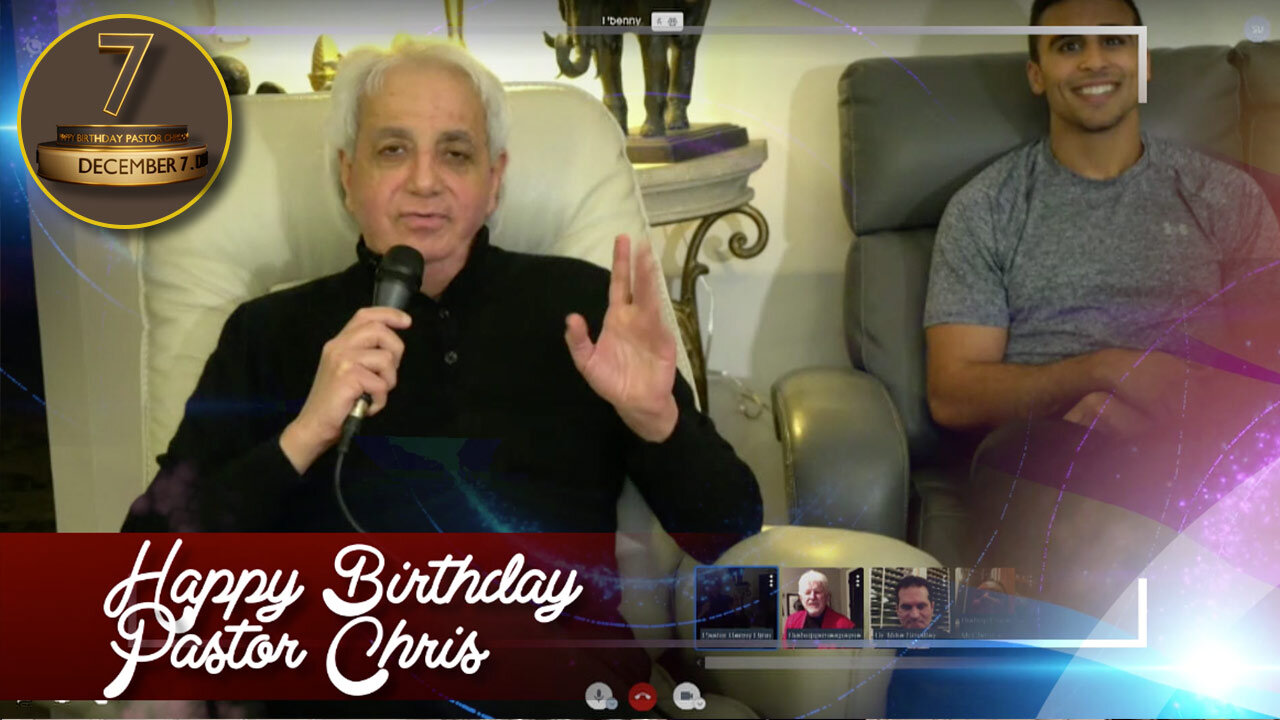 🎈 🎉 🎁 Happy Birthday 🎁 🎉 🎈 Pastor Chris Oyakhilome | Pastor Benny Hinn