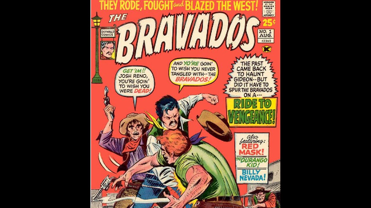 1971 The Bravados in Wild Western Action Skywald Comics Group