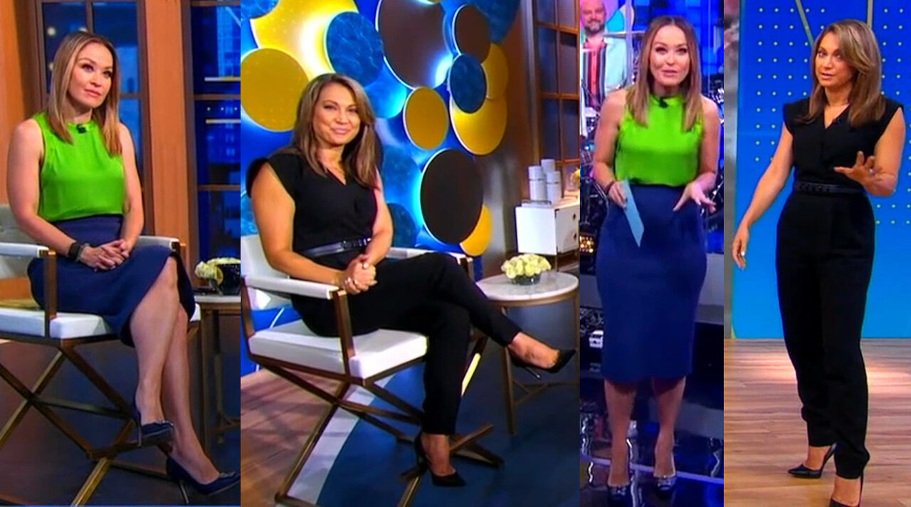 Eva Pilgrim and Ginger Zee Aug 10 2023