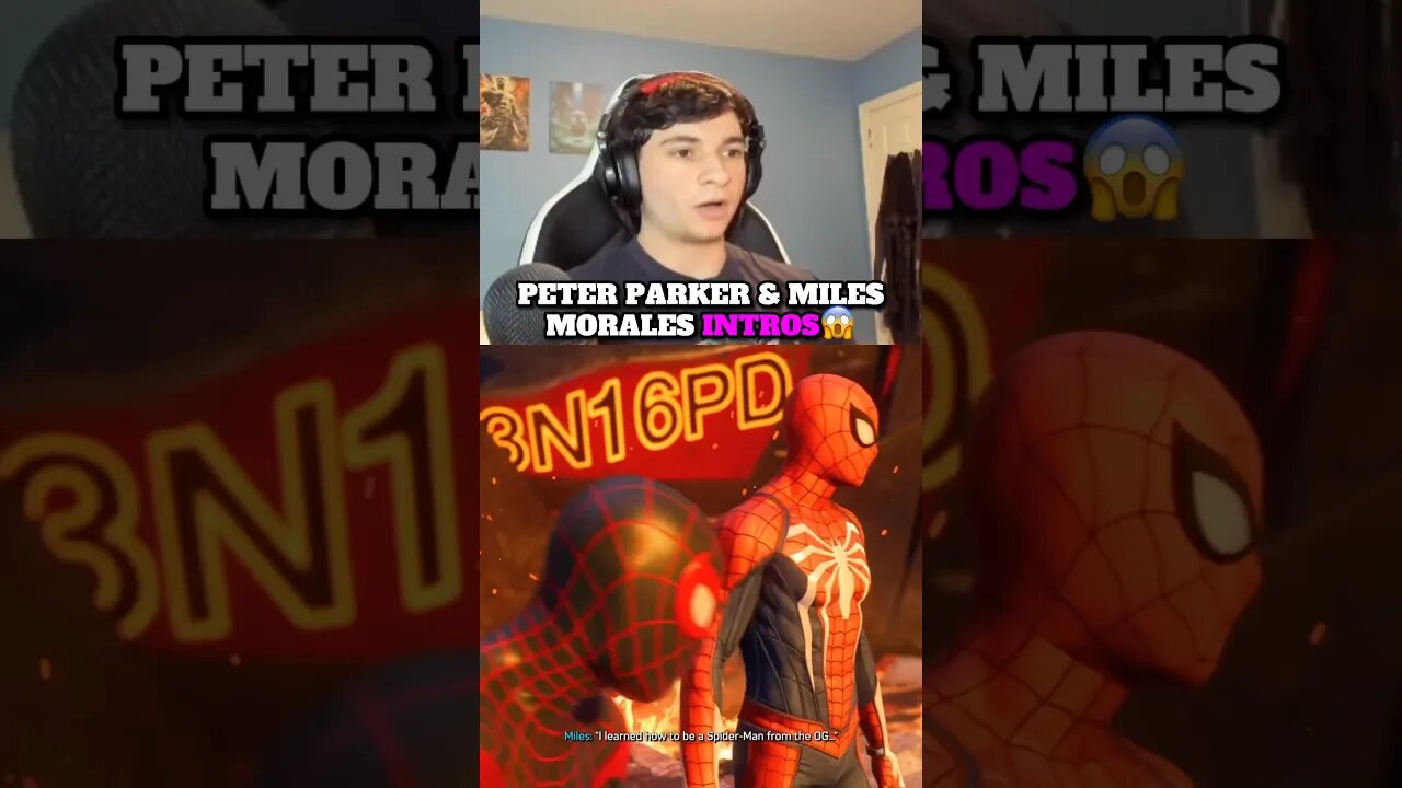 Peter Parker & Miles Morales Intros In Spider-Man 2😱