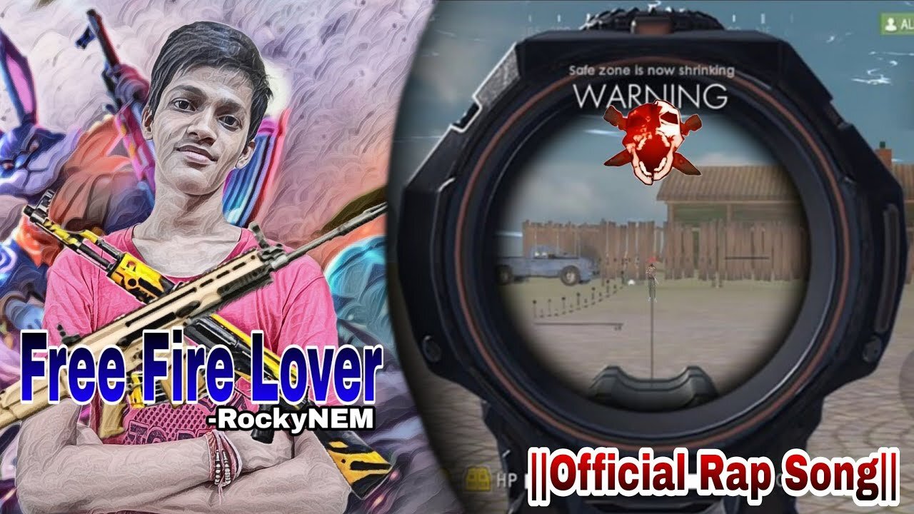 Free Fire Lover || Rap Song || ft. RockyNEM