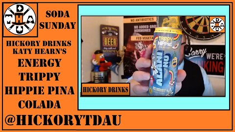 Katy Hearn Trippy Hippie Energy Drink I Alani Nu Pina Colada I Hickory Drinks I Soda Sunday