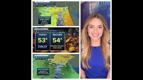 Stevie's Scoop: Rainy & Breezy Today