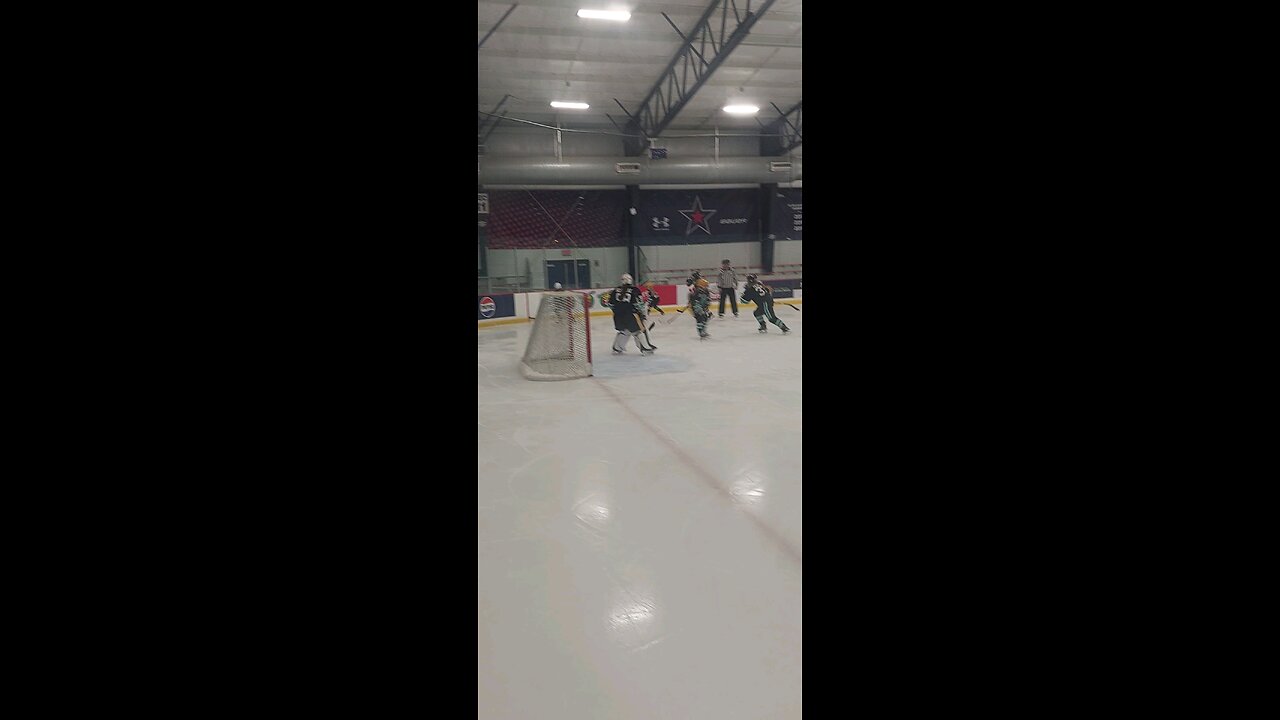 around the end puck play #hockey