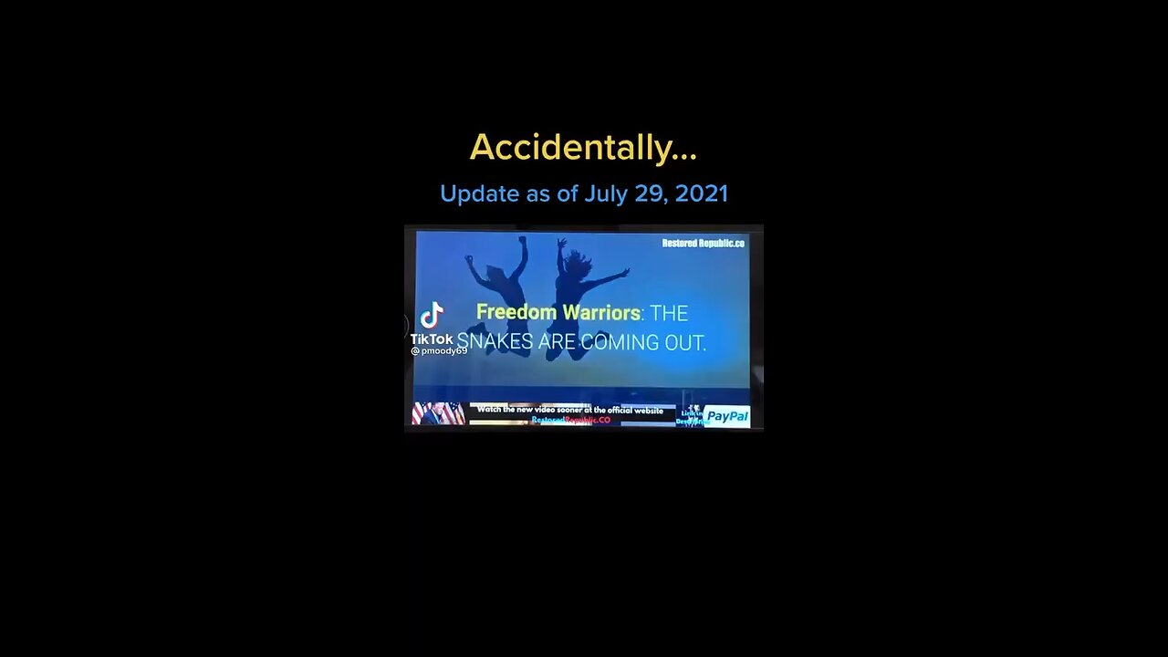 ACCIDENTALLY!!