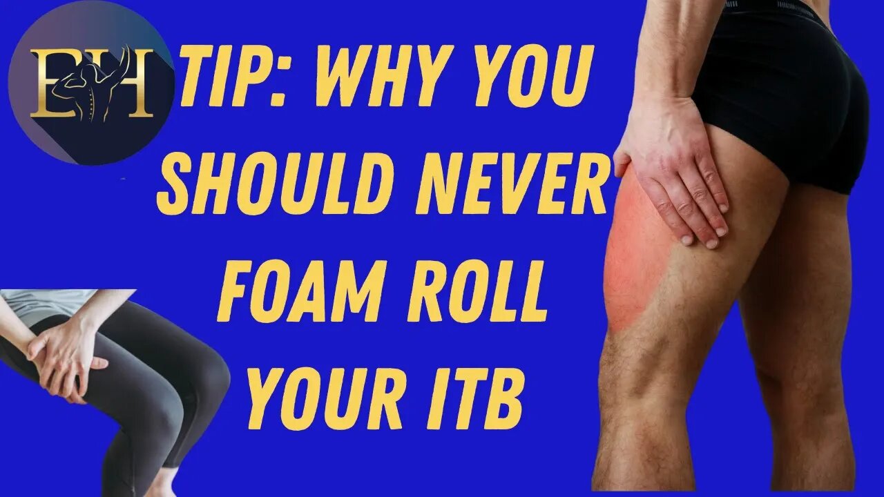 Never Roll Your ITB - Iliotibial band rolling harmful | #Shorts | Elite Healers Sports Massage NYC