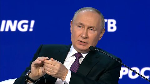 Vladimir Putin's speech at the plenary session of the forum “Russia Calling!”