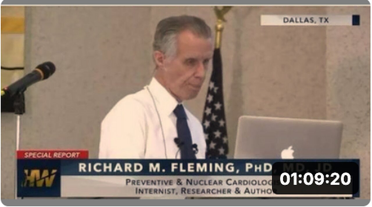 DR. RICHARD M. FLEMING,MD.JD TESTIFIES: COVID-19 IS A BIOWEAPON