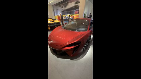 McLaren Cars inside The Wynn resort Las Vegas