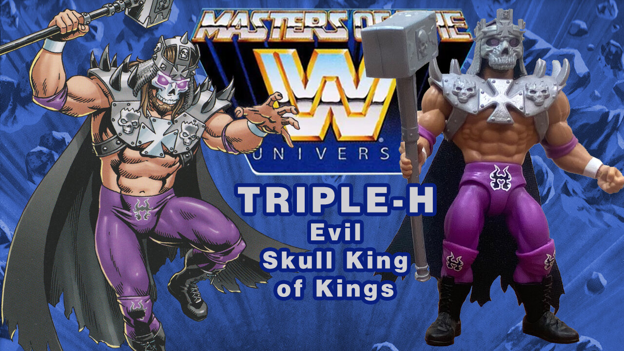 Triple H - Evil Skull King of Kings - Masters of the WW Universe - Unboxing and Review