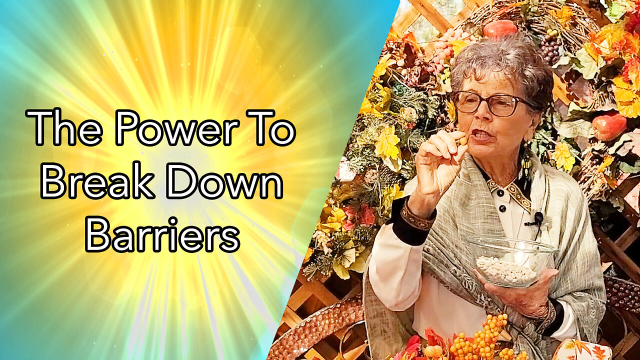 The Power To Break Down Barriers (Full Message)