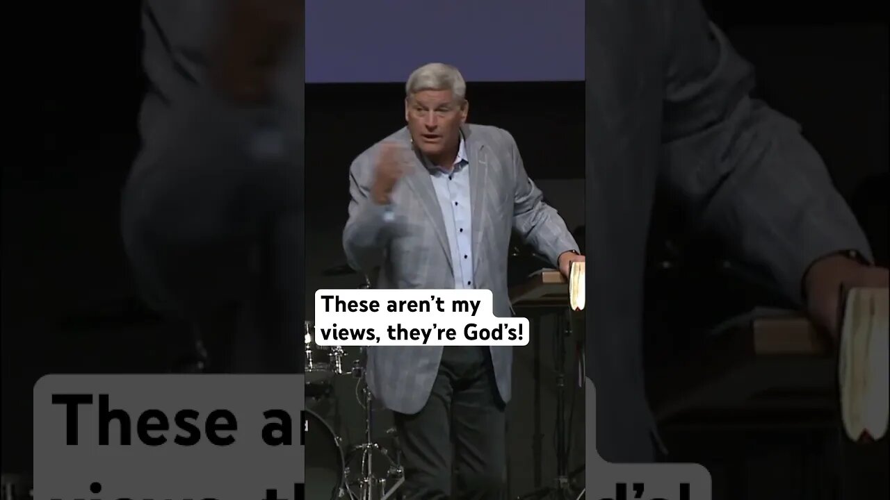 These aren’t my views, they’re God’s! - #shorts #sermon #jesus