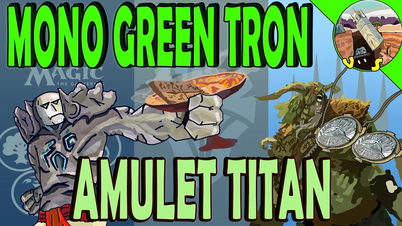 Mono Green Tron VS Amulet Titan｜So Many Amulets ｜Magic The Gathering Online Modern League Match