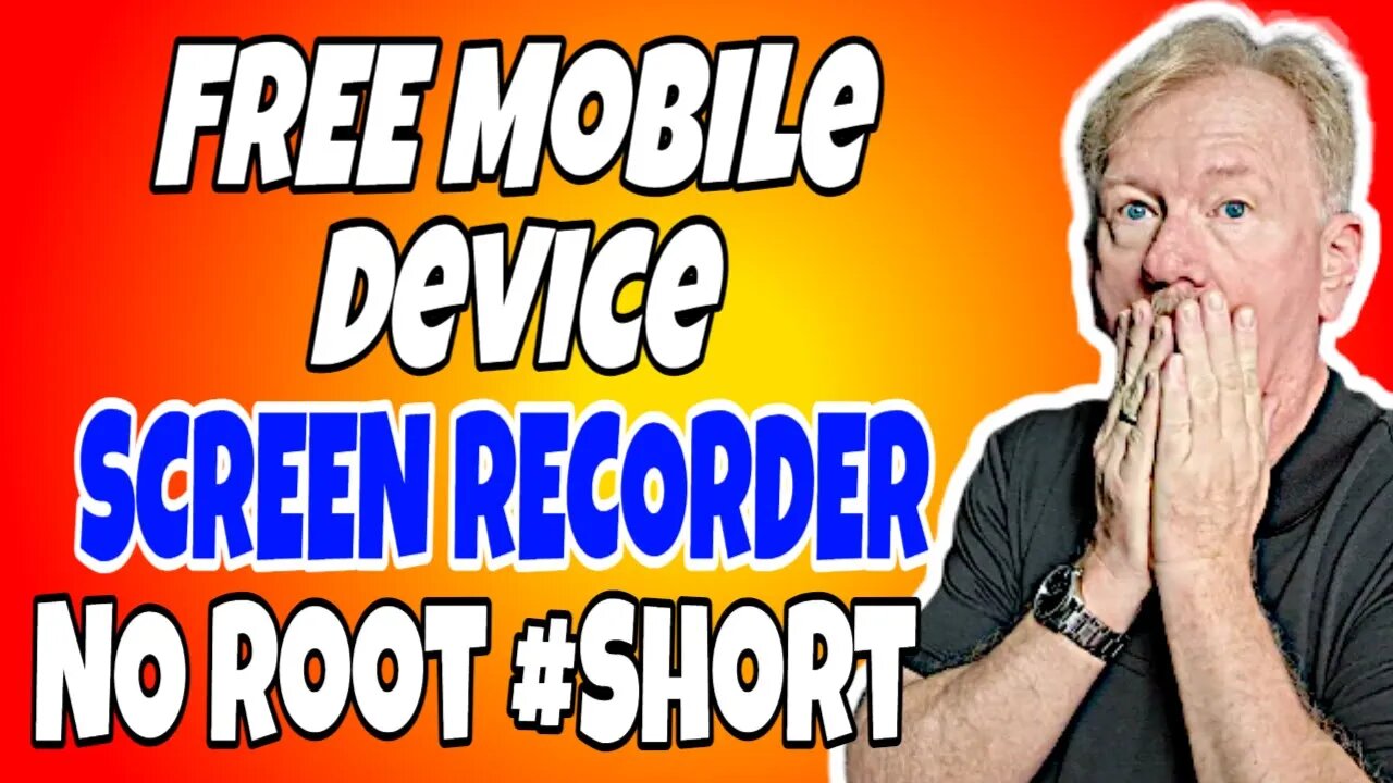 Free Mobile Device Screen Recorder - No Root Required #Shorts