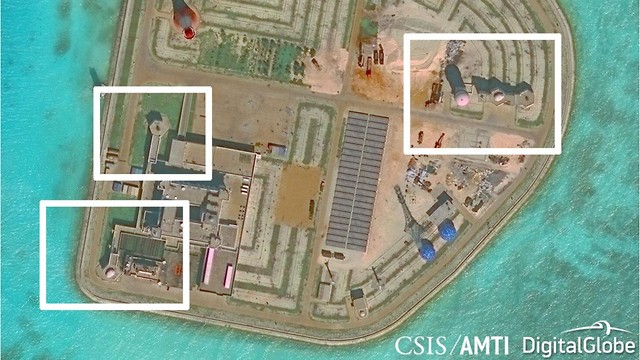 Imagery Shows China Has Installed Weapons on all 7 of Their Man-Made Islands