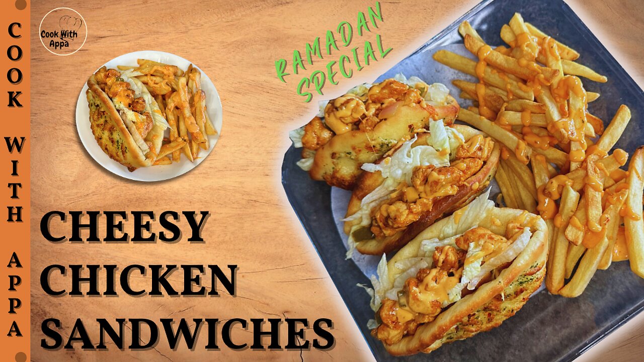 Cheesy Chicken Sandwiches | cheesy chicken sliders | Backed Sandwiches #homemade #deliciouschicken